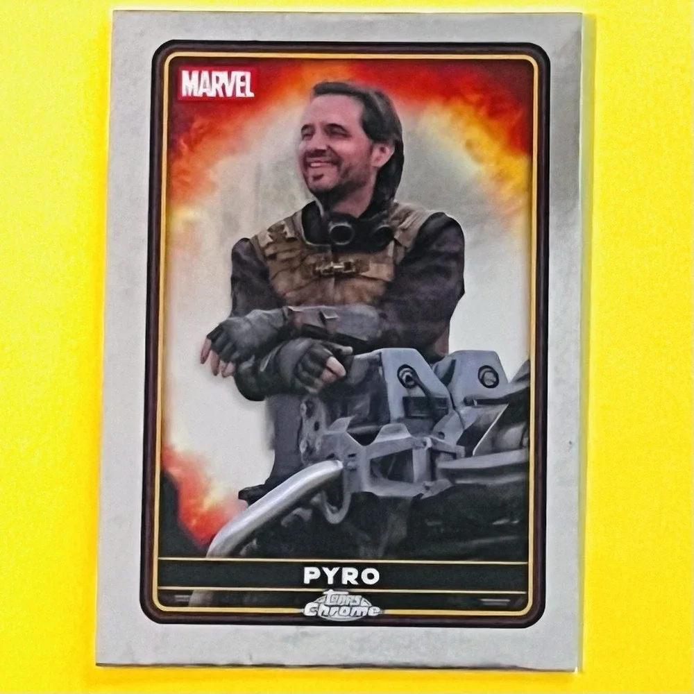 2025‎ Topps Chrome Deadpool & Wolverine #25 Pyro Base Marvel